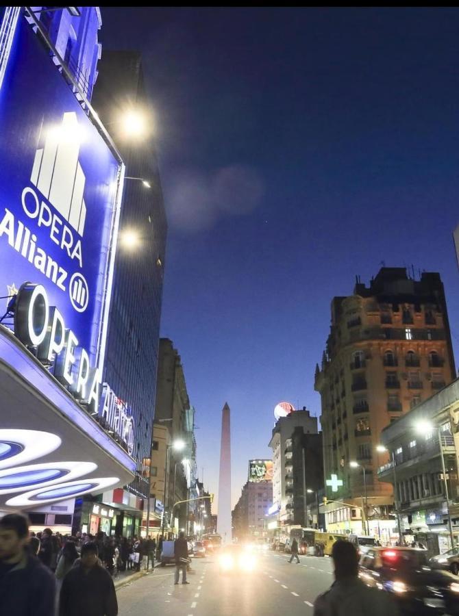 Que Mejor Vista Del Obelisco Piso A La Calle Corrientes 부에노스아이레스 외부 사진