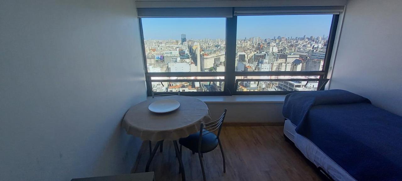 Que Mejor Vista Del Obelisco Piso A La Calle Corrientes 부에노스아이레스 외부 사진